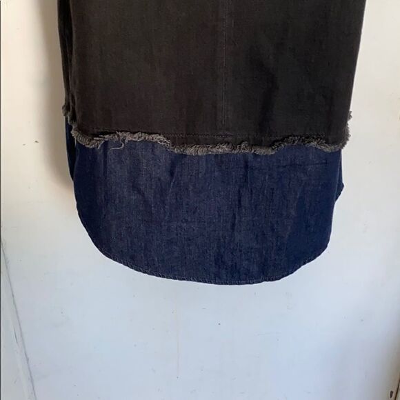 ZARA TRAFALUC Denim Shift Dress-XS - Picture 7 of 9